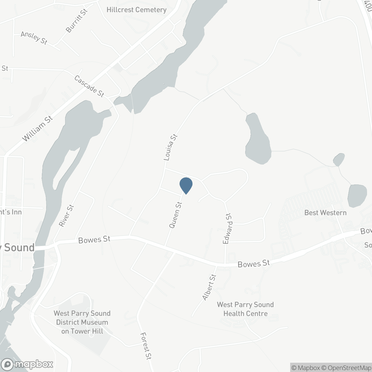 29 QUEEN STREET, Parry Sound, Ontario P2A 2W1